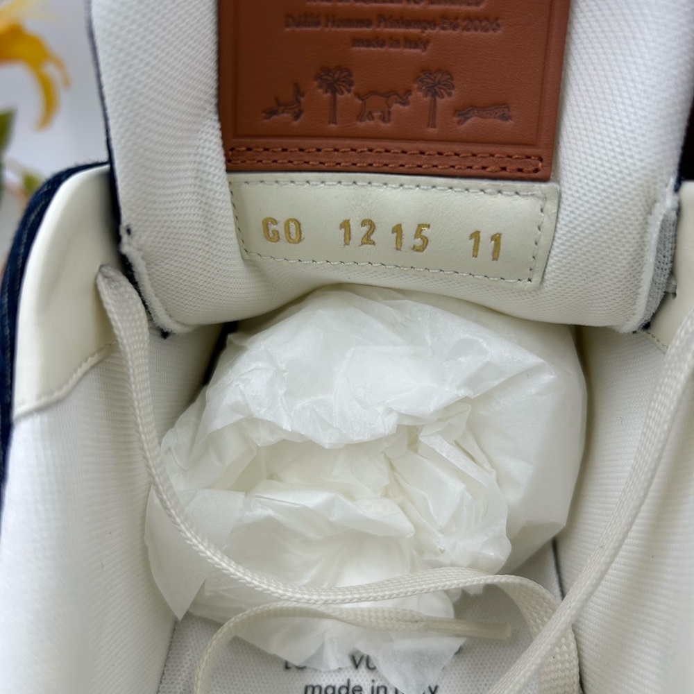Men's Louis Vuitton LV X the DARJEELING limited edition trainer size 11 fits 12 - Picture 9 of 10